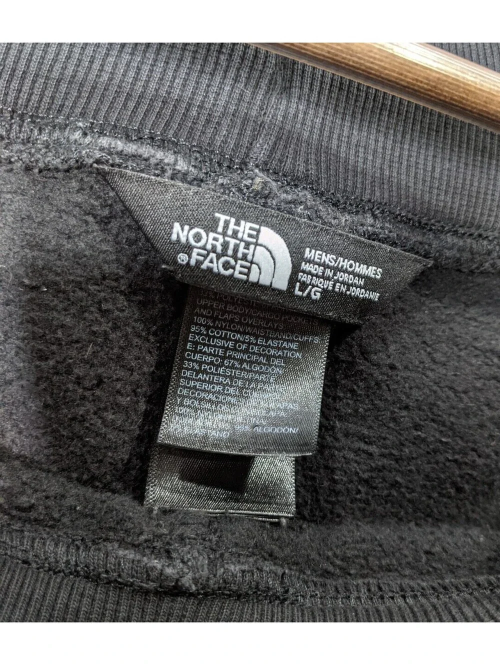 The North Face Mens ABC Alphabet City Tech Cargo Joggers Taper Pants Large Black
